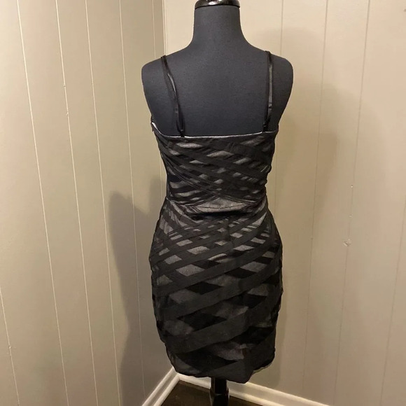 Robert Rodriguez Size 4 90’s Y2K Style Bodycon Bandage Cocktail Dress - Picture 6 of 8